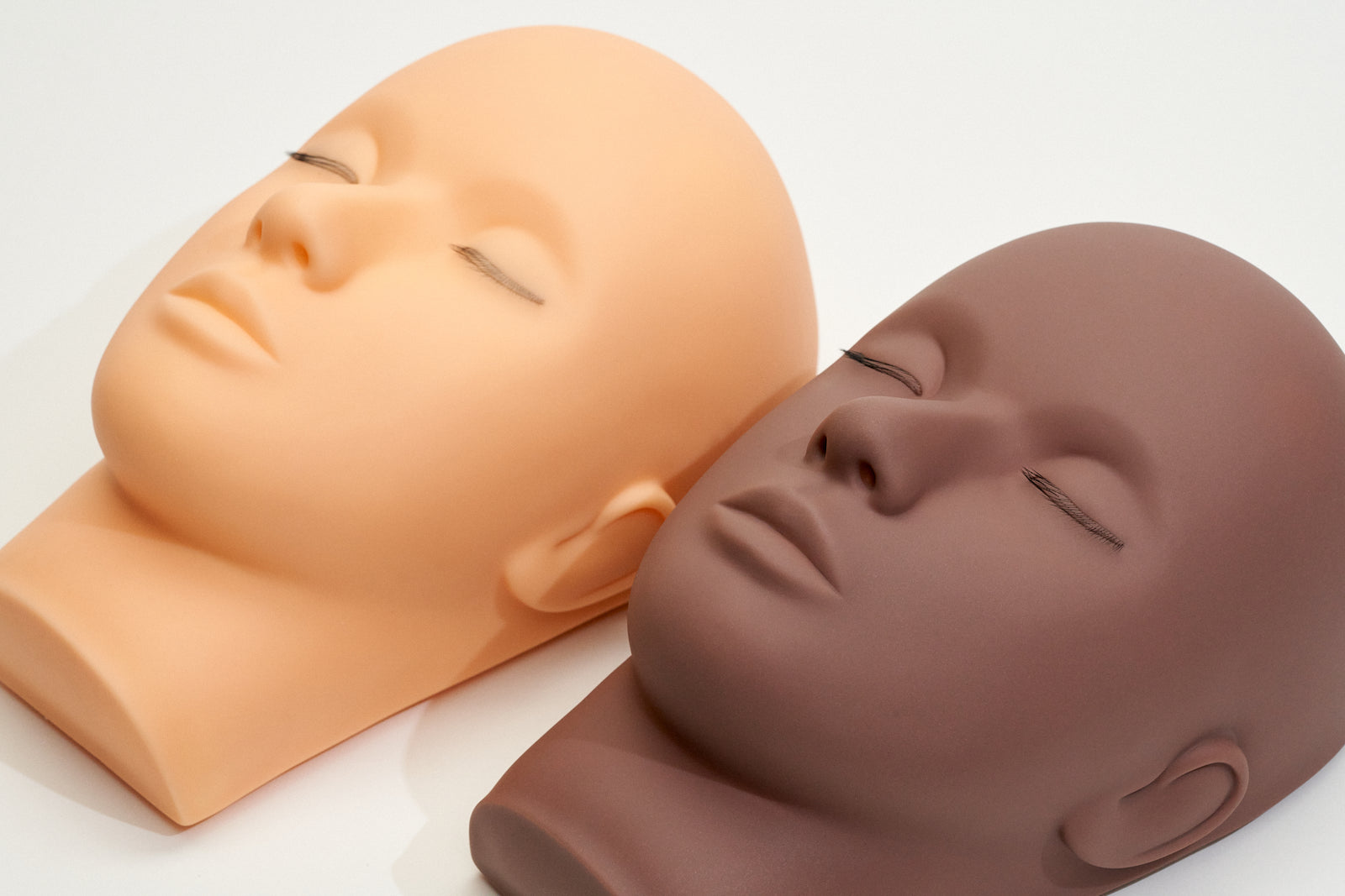 Mannequin Head with 3 Lash Layers